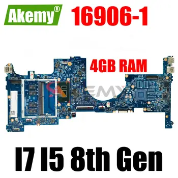 16906-1 Для HP Envy X360 15M-BQ Материнская плата ноутбука I5-8th GenU I7-8550U процессор 4 ГБ ОПЕРАТИВНОЙ памяти 934999-601 448.0BX11.0011 448.0BX12.0011