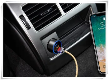 2021 USB Автомобильное Светодиодное Зарядное Устройство Для Телефона, Автоаксессуары Для Toyota Prius 4Runner Sienna i-TRIL PRADO Tacoma RAV4 Aygo Auris