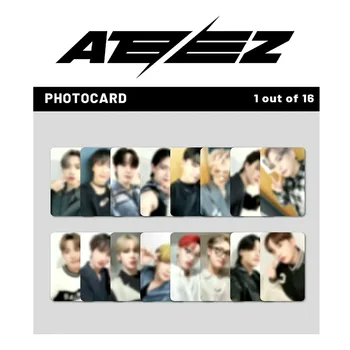 8 шт./компл. Kpop Hot Idol ATEEZ Новый Альбом Высококачественных Открыток Lomo Decoration Collection Открытка Хонджун Сонхва Есан Сан