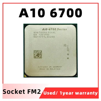 A10 6700 A10 6700K A10 6700k 3,7 ГГц Четырехъядерный Четырехпоточный процессор Процессор AD6700OKA44HL Socket FM2