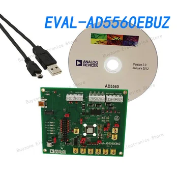 EVAL-AD5560EBUZ AD5560, блок питания программируемого устройства 1.2 A со встроенным 16-разрядным ЦАП с настройкой уровня