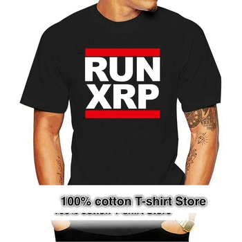 Run Dmc Пародийная футболка Ripple Crypto Currency Tee Мужская женская уличная футболка Xrp Забавная футболка