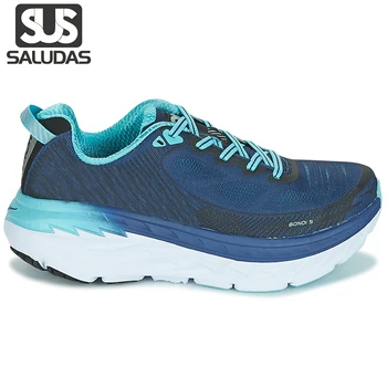 SALUDAS Bondi 5 Кроссовки Повседневные Удобные теннисные туфли на платформе Дорожные кроссовки для бега Спортивная обувь для фитнеса на открытом воздухе