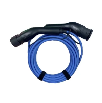 YONGSHENG Portable Type2 Plug, 16-амперные 3-фазные кабели для зарядки электромобилей, режим зарядного устройства для электромобилей, 3-фазный кабель для электромобилей