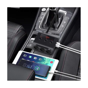 Автомобильная Bluetooth-зажигалка TR12, одно на троих, автомобильное зарядное устройство, универсальные автомобильные принадлежности