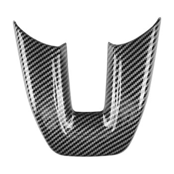 Автомобильное Углеродное Волокно V Стиль Панель Рулевого Колеса Крышка Отделка Декоративная Рамка Наклейка для Honda Vezel HR-V HRV 2021 2022