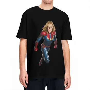 Винтажная футболка с изображением капитана, летящего крупным планом, Мужская Женская футболка из 100% хлопка, футболки с коротким рукавом, Идея подарка, одежда