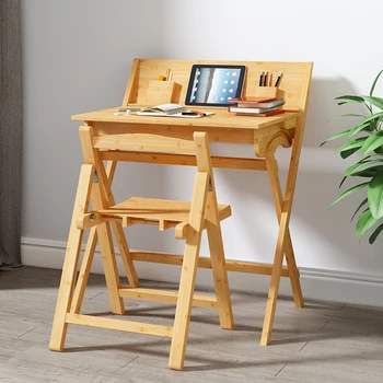 Детский письменный стол, складной стол для учебы, откидной стол, студенческий стол, современный минималистичный складной стол