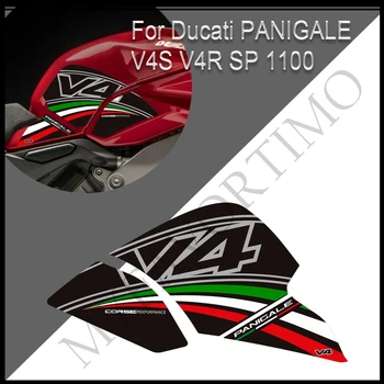 Для Ducati PANIGALE V4S V4R SP 1100 Мотоциклетные Наклейки Накладка На Бак Наклейки Ручки Коленный Комплект Защита От Газа, Мазута V 4 S R