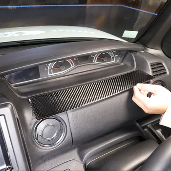 Для Honda N-BOX JF3 JF4 2017-2021 из мягкого углеродного волокна, рамка для дисплея приборной панели автомобиля, Накладка, наклейка для автомобильных аксессуаров
