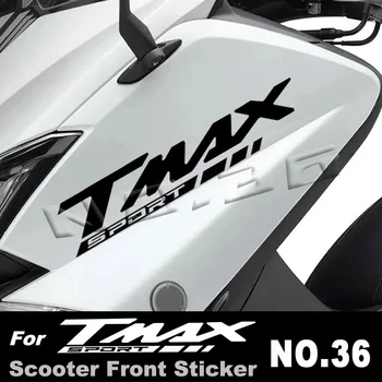 Для YAMAHA TMAX 500 530 560 Tmax560 Мотоцикл Скутер Наклейки Передний Обтекатель В Полоску Наклейки Аксессуары Водонепроницаемый