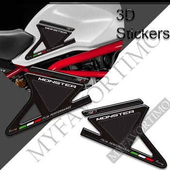 Для аксессуаров Ducati Monster 937, защитной накладки для бака мотоцикла, мазута, наклеек на колени 2021 2022