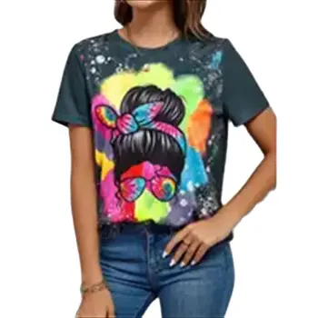 Женская футболка с принтом интеллектуальной красоты с коротким рукавом, Элегантная женская одежда, женская сексуальная футболка с круглым вырезом, Уличный хипстер Ropa Mujer