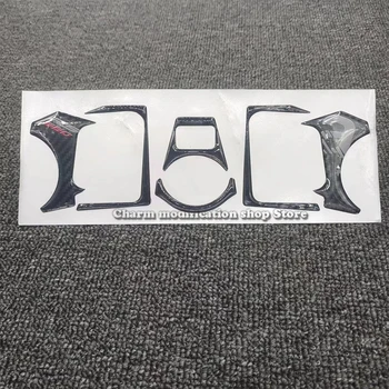 Защитная крышка Верхнего Тройного Коромысла для мотоцикла с 3D-карбоновым покрытием, чехол С наклейкой-наклейкой, Apulia RS660 2021 2022 2023