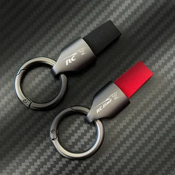Кольца для ключей JDM Брелок для ключей из драгоценных металлов для автомобильных аксессуаров Peugeot RC RCLINE