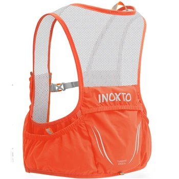 Легкий рюкзак для бега INOXTO Trail, Гидратационный жилет, Подходит для велосипедных Марафонов, пеших прогулок, Ультралегкая и портативная сумка