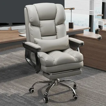 Массажное вращающееся кресло с откидной спинкой, компьютерные дизайнерские кресла для представительской гостиной, роскошная офисная мебель на колесиках Silla Gaming
