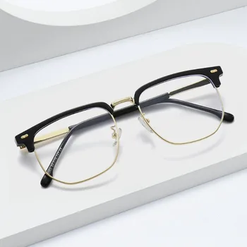 Металлические универсальные антисиневые очки Senior Sense, Новый модный тренд, Оправа для деловых очков, простая оправа для очков