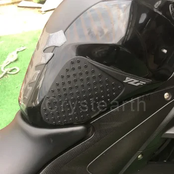 Мотоциклетные Противоскользящие Накладки На Бак Газовый Коленный Захват Тяговые Накладки Защитная Наклейка Боковые Наклейки Для Yamaha YZF-R25 YZF-R3 2015-2016