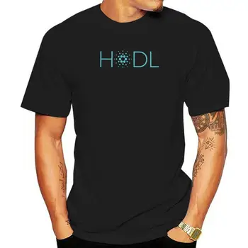 Мужские футболки с графическим рисунком Cardano Hodl, хлопковая футболка Camisa Funny Harajuku для мужчин, футболка с графическим принтом