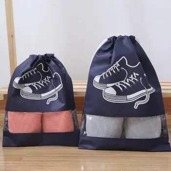 Новые забавные Аниме Сумки для чистой обуви на шнурке, водонепроницаемая сумка для плавания, Большая дорожная пляжная переносная сумка-тоут, органайзер для сухой одежды