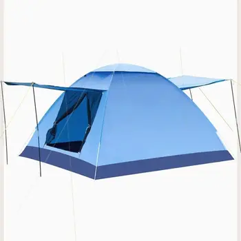 Палатка, наружная, утолщенная палатка, ткань для палатки, кемпинг в помещении, передвижная комната для 2 человек, непромокаемая
