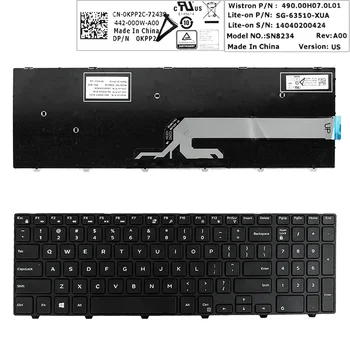 Пластиковая встроенная клавиатура для ноутбука, съемная проводная замена расходных материалов для клавиатуры, замена для Dell Inspiron 17 5000