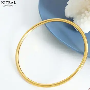 Подарок KITEAL на день рождения Позолоченные женские браслеты 3 мм-62 мм минималистичный складной браслет, бижутерия для браслетов
