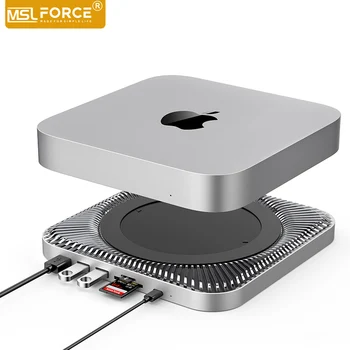 подставка для док-станции mac mini m1 hdd ssd usb-док-станция Внешний жесткий диск для 2,5-дюймового SATA apple multiport usb c hub с SD/TF Car