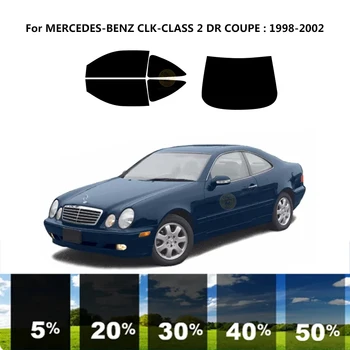 Предварительно Обработанная нанокерамика car UV Window Tint Kit Автомобильная Оконная Пленка Для MERCEDES-BENZ C208 CLK-CLASS 2 DR COUPE 1998-2002