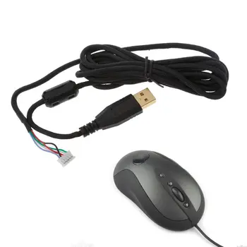 Прямая поставка 2 Метра USB Кабель Для Мыши Линия Мыши Провод для Игровых Мышей MX518 400