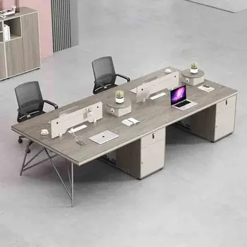 Рабочий консольный стол Офисные столы для совещаний босса Деревянные офисные столы с выдвижными ящиками Мебель для совещаний Scrivania Cameretta