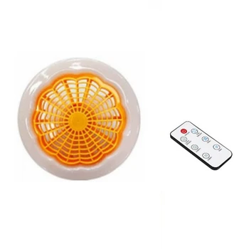 Розничный светодиодный умный вентилятор Потолочный вентилятор 30 Вт с дистанционным управлением, внутренний светодиодный светильник, Бесшумные вентиляторы для спальни, кухни
