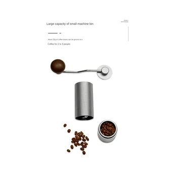 Ручная кофемолка Портативного помола кофе с регулируемой крупностью Кофемолка для кофе Эспрессо-A