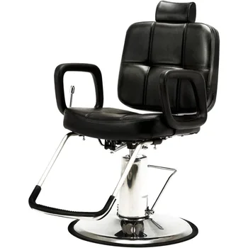 Салонное кресло с гидравлическим откидыванием, парикмахерское кресло для парикмахера, сверхмощное тату-кресло, шампунь, оборудование для салона красоты