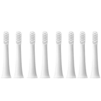 Сменная насадка для щетки Xiaomi T100 vacuum DuPont soft hair звуковая электрическая зубная щетка сменная насадка для щетки 8 комплектов