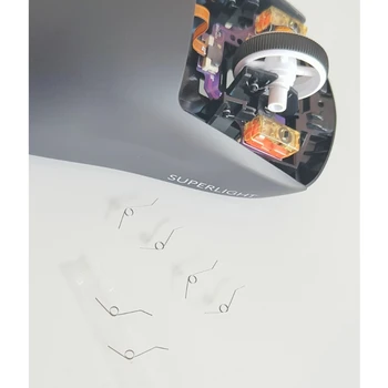 Сменный ролик колеса мыши с предварительно натянутой пружиной для ремонтной детали GProX Superlight B0KA