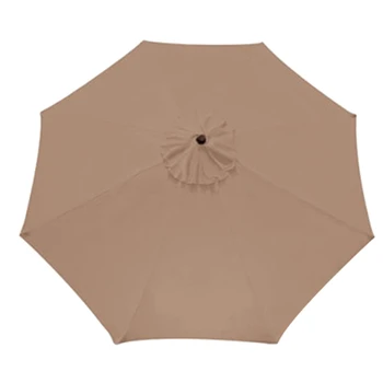 Сменный тканевый Круглый Садовый зонт длиной 3 метра, чехол для 8-рычажного зонта, Солнцезащитный козырек, Дождевик, Садовые принадлежности