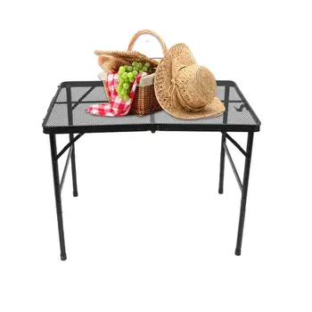 Стол для приготовления пищи, походный стол из алюминиевого сплава, складной Стол для приготовления пищи для пикника, аксессуар для домашней кухни для рыбалки, кемпинга, барбекю, пеших прогулок