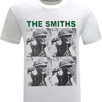 Футболка Оверсайз Мем The Smiths Классическая рок-группа Мужская футболка с круглым вырезом и коротким рукавом на заказ