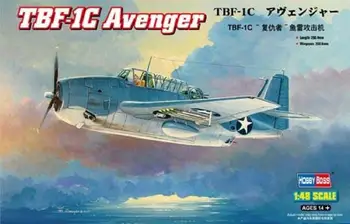 Хоббибосс 1/48 80314 TBF-1C Avenger