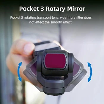 Профессиональный магнитный ND-фильтр для Pocket 3 Раскройте потенциал вашей камеры, расширьте ваши возможности 41QA